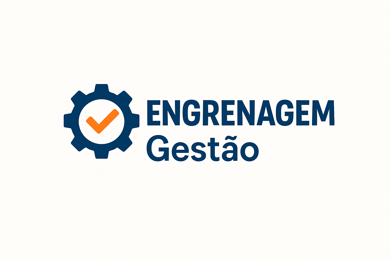 Logotipo Engrenagem Gestão